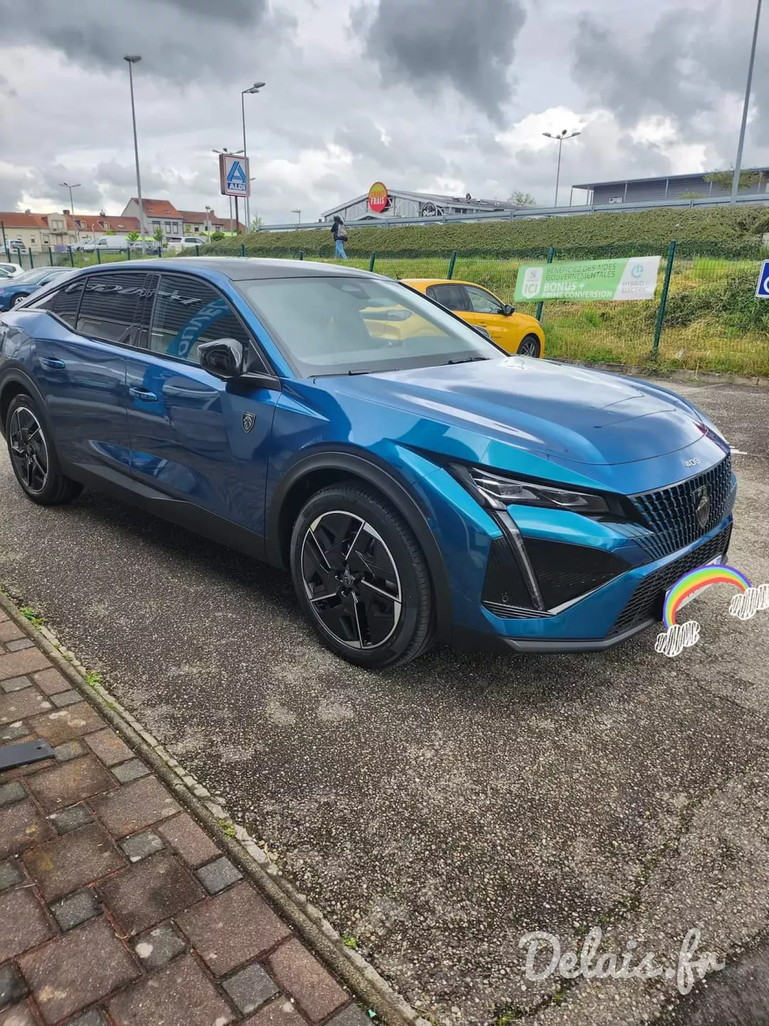 Peugeot 408 Bleu Obsession GT