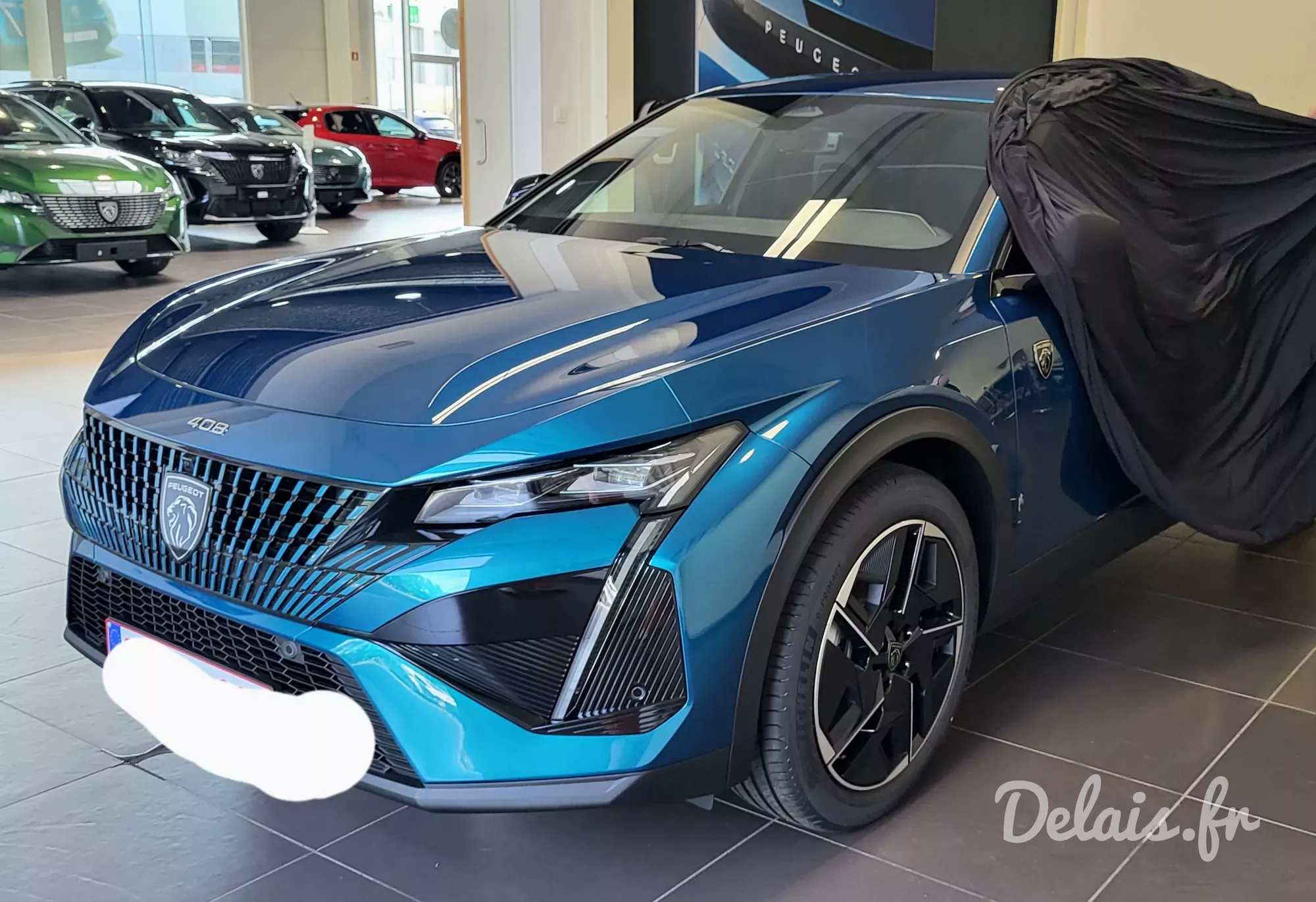 Peugeot 408 Bleu Obsession GT