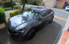 Peugeot 408 Gris Titane GT de sine
