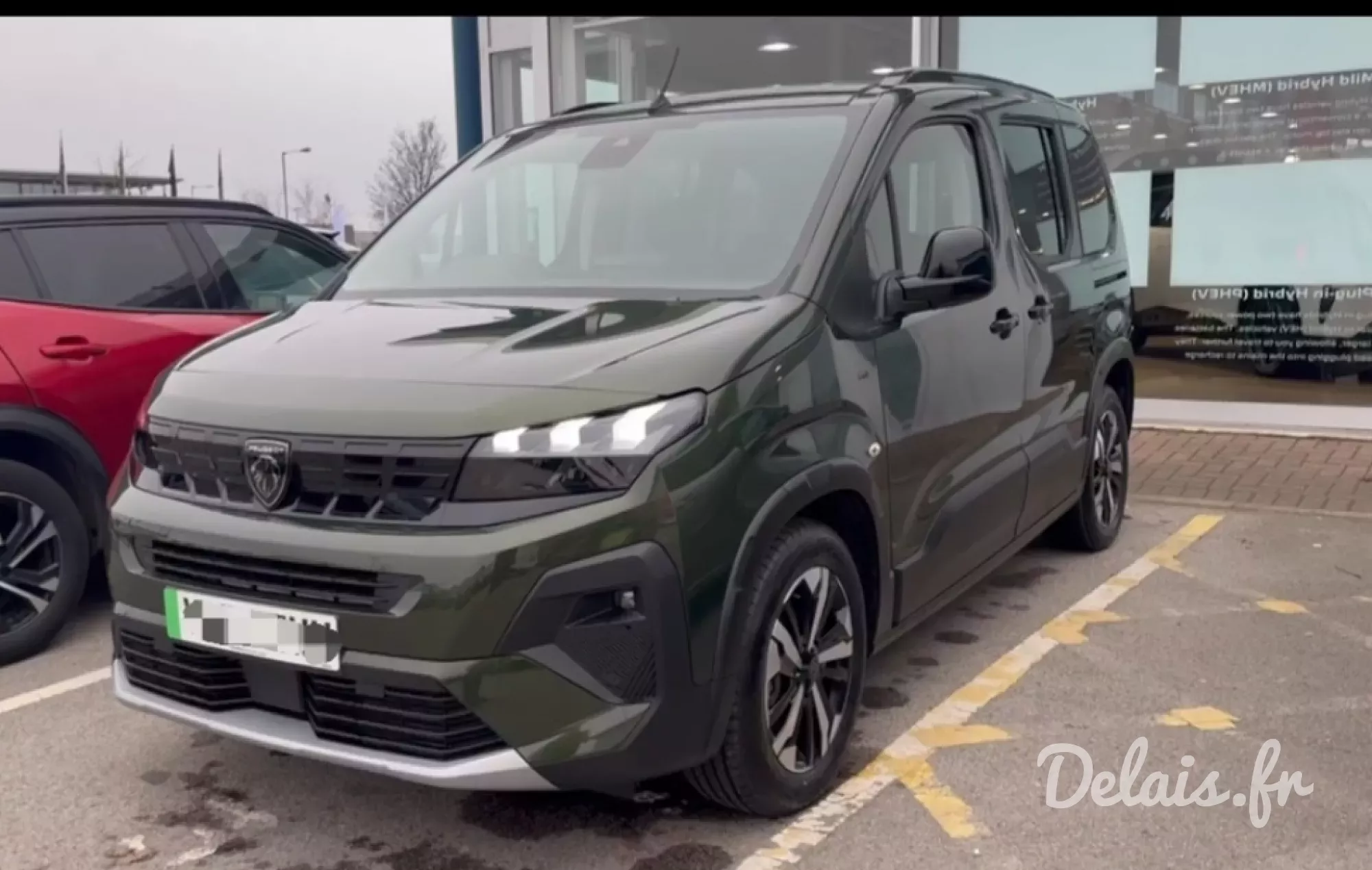 Peugeot Rifter Sirkka Green GT