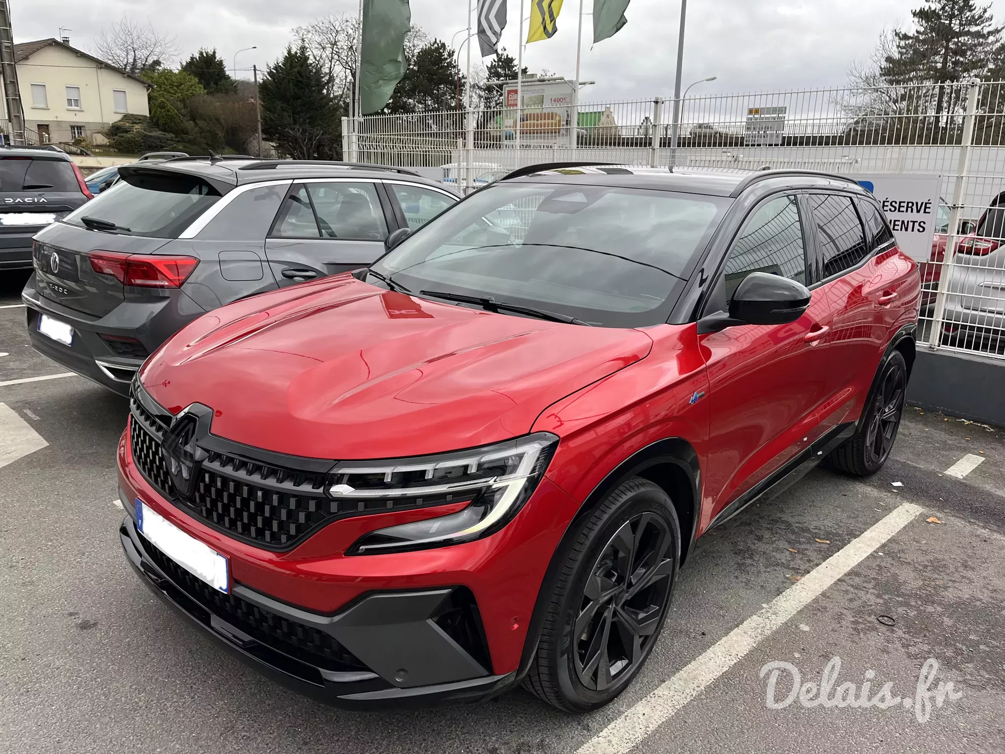 Renault Austral Rouge Flamme Techno Esprit Alpine