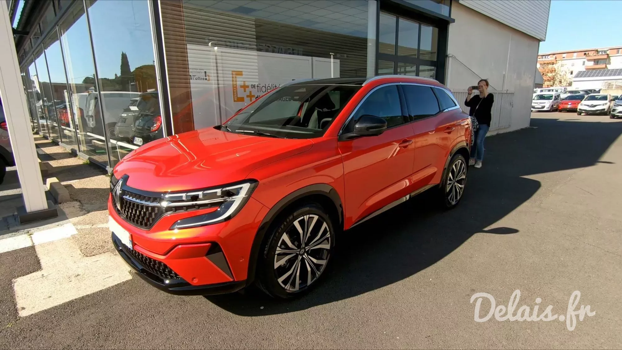 Renault Austral Rouge Flamme Iconic