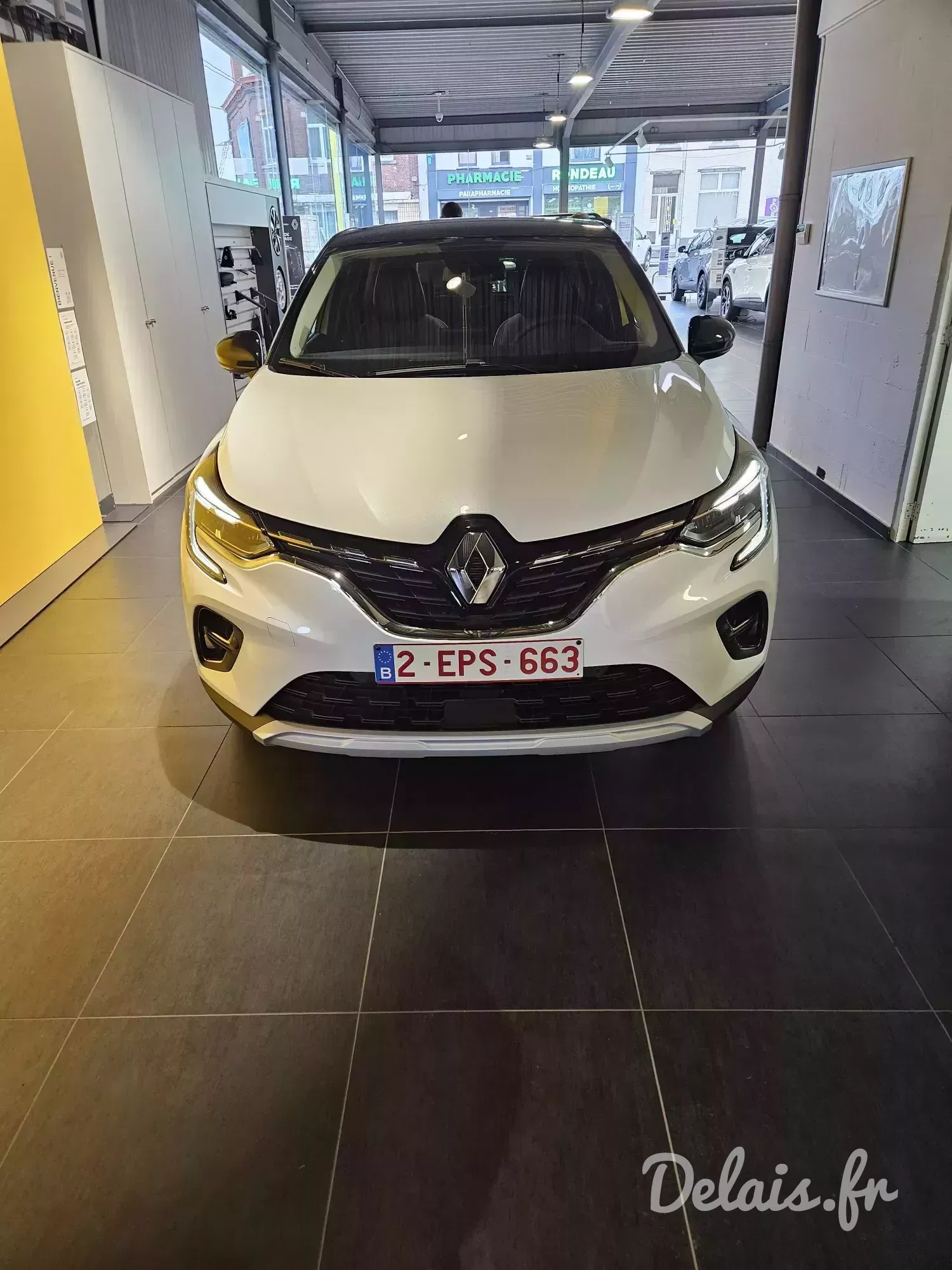 Renault Captur Blanc Nacré Techno
