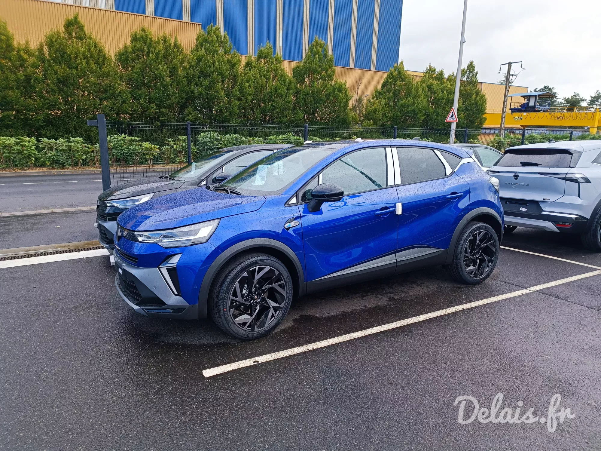 Renault Captur Bleu Iron Esprit Alpine