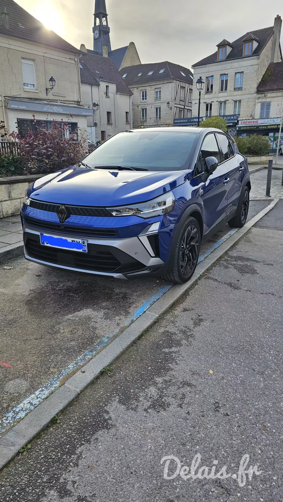 Renault Captur Bleu Iron Esprit Alpine
