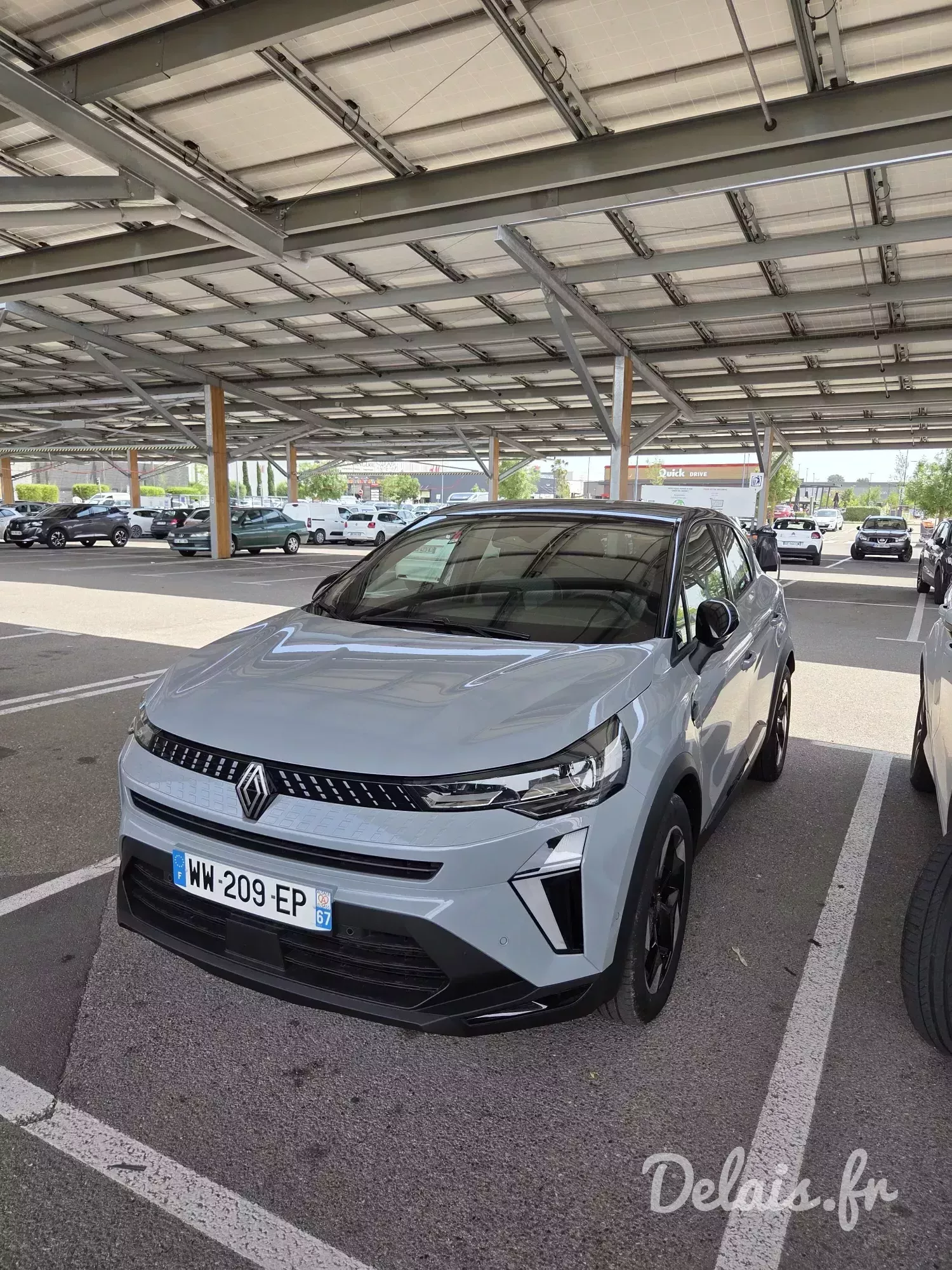 Renault Captur Gris Rafale Techno