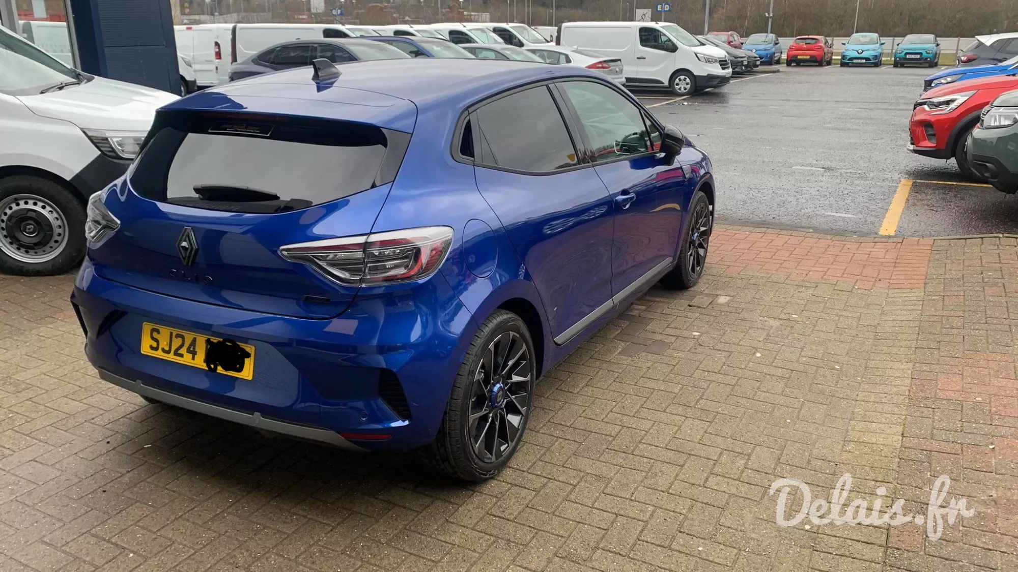 Renault Clio Bleu Iron Esprit Alpine