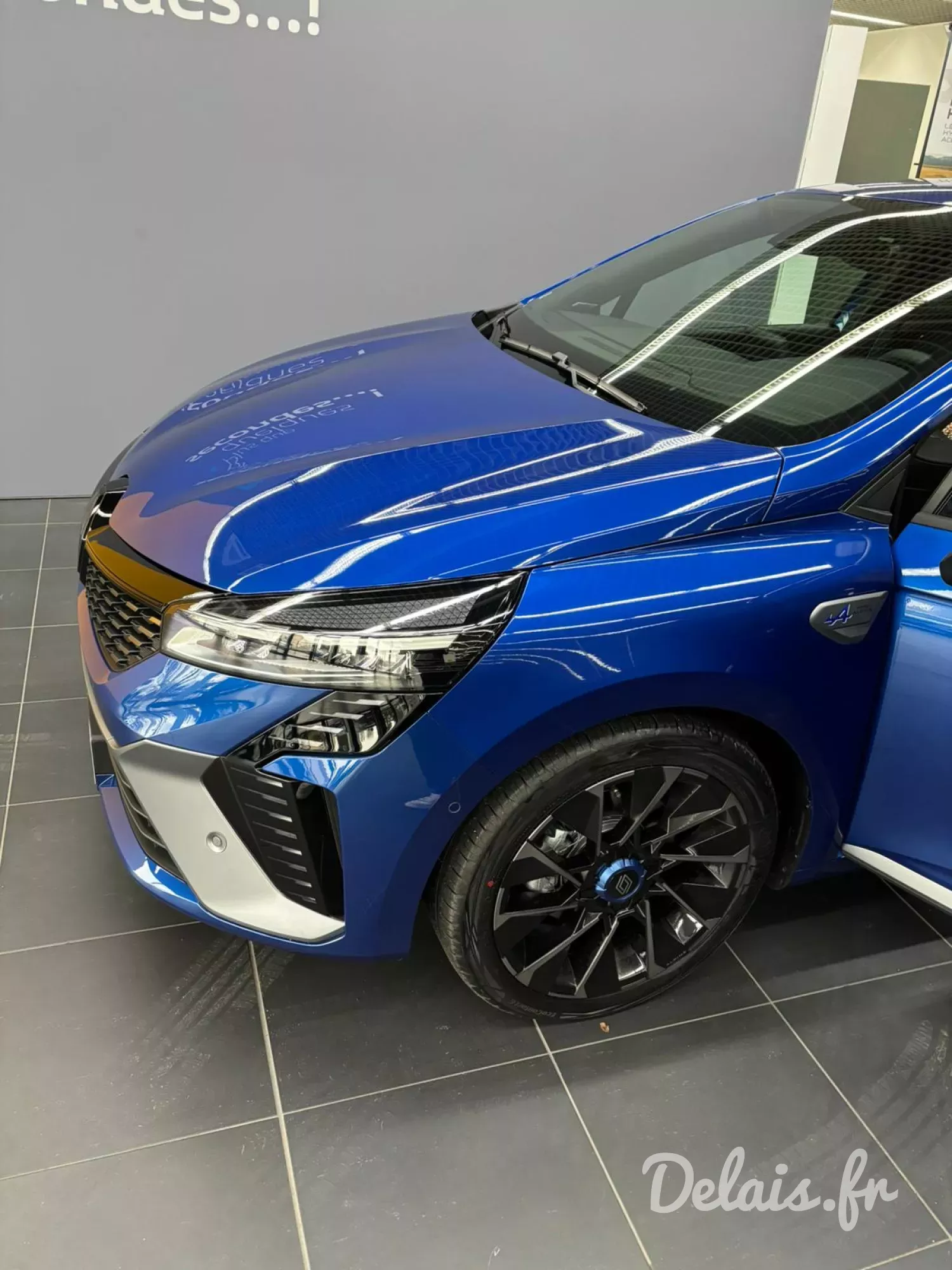 Renault Clio Bleu Iron Esprit Alpine