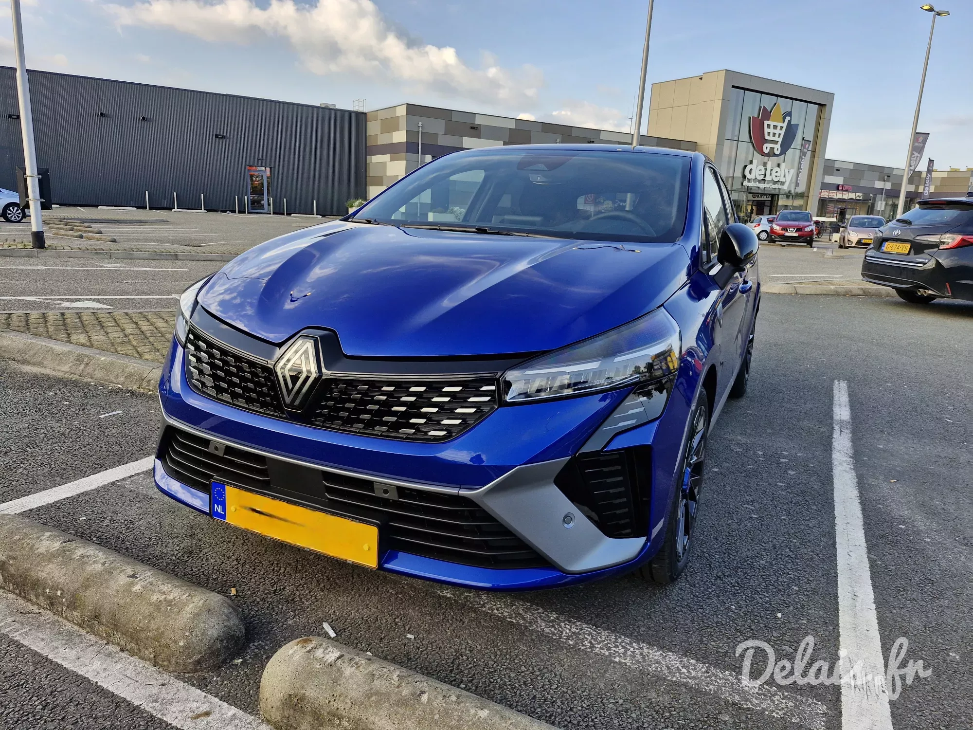 Renault Clio Bleu Iron Esprit Alpine