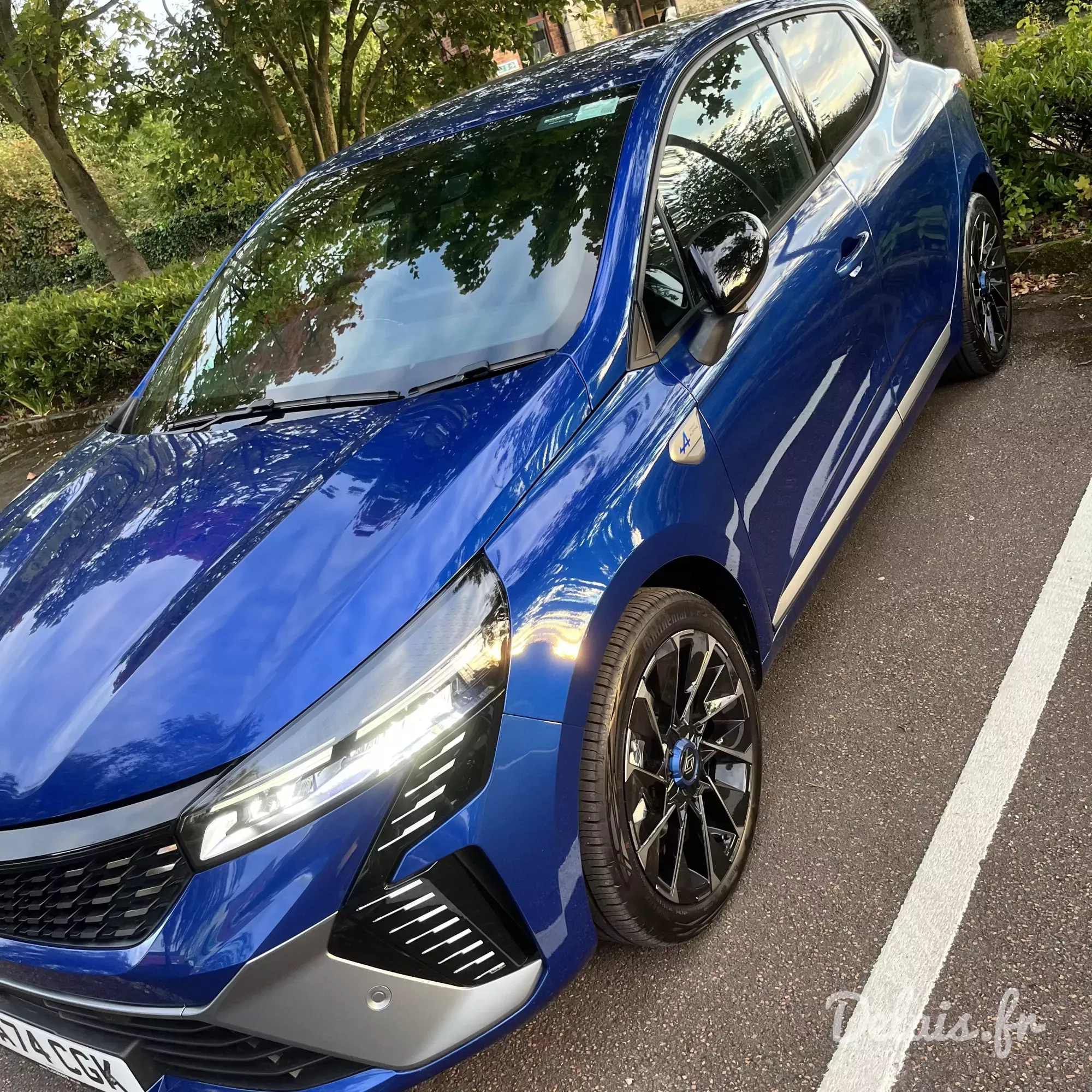 Renault Clio Bleu Iron Esprit Alpine