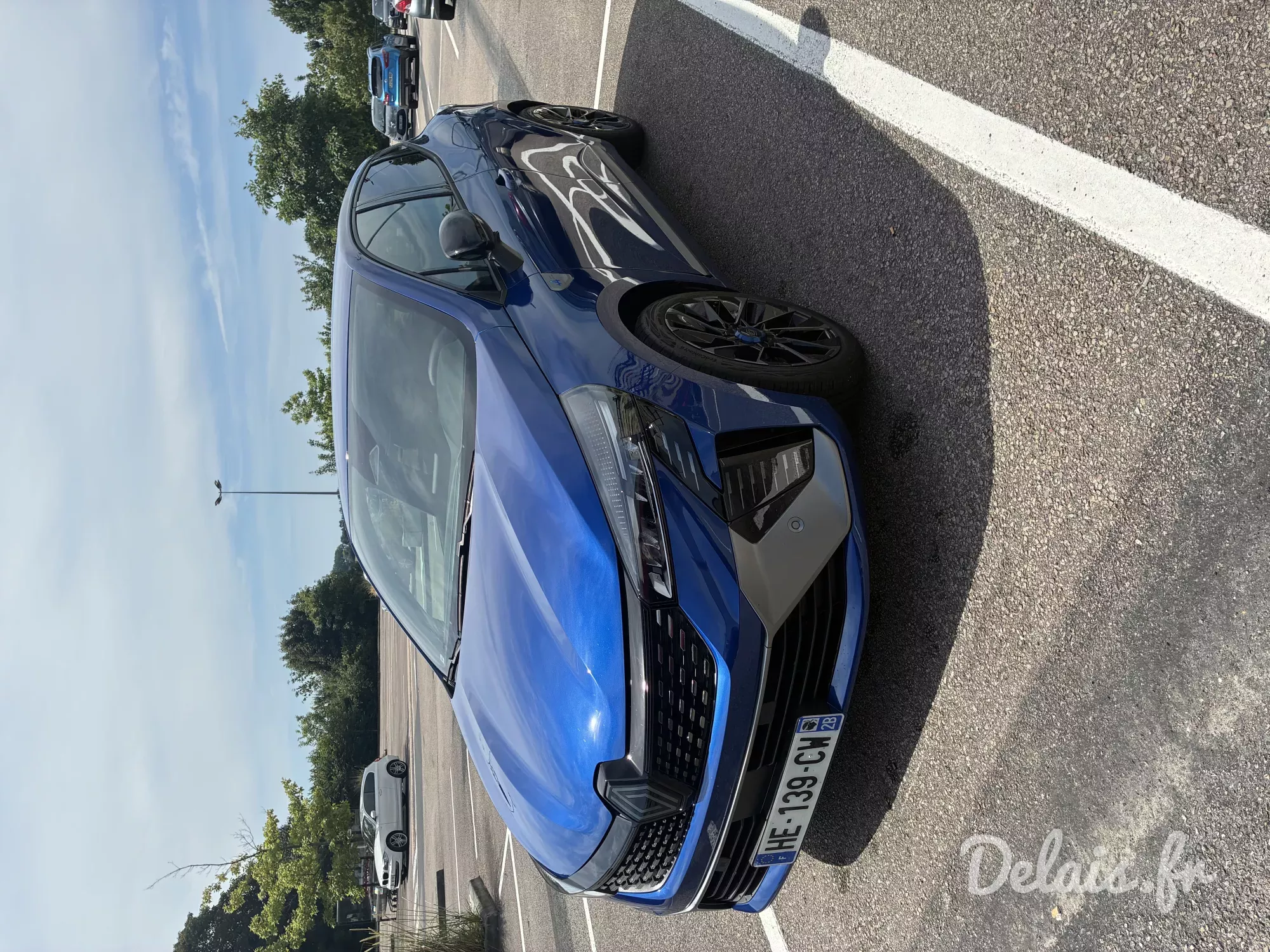 Renault Clio Bleu Iron Esprit Alpine
