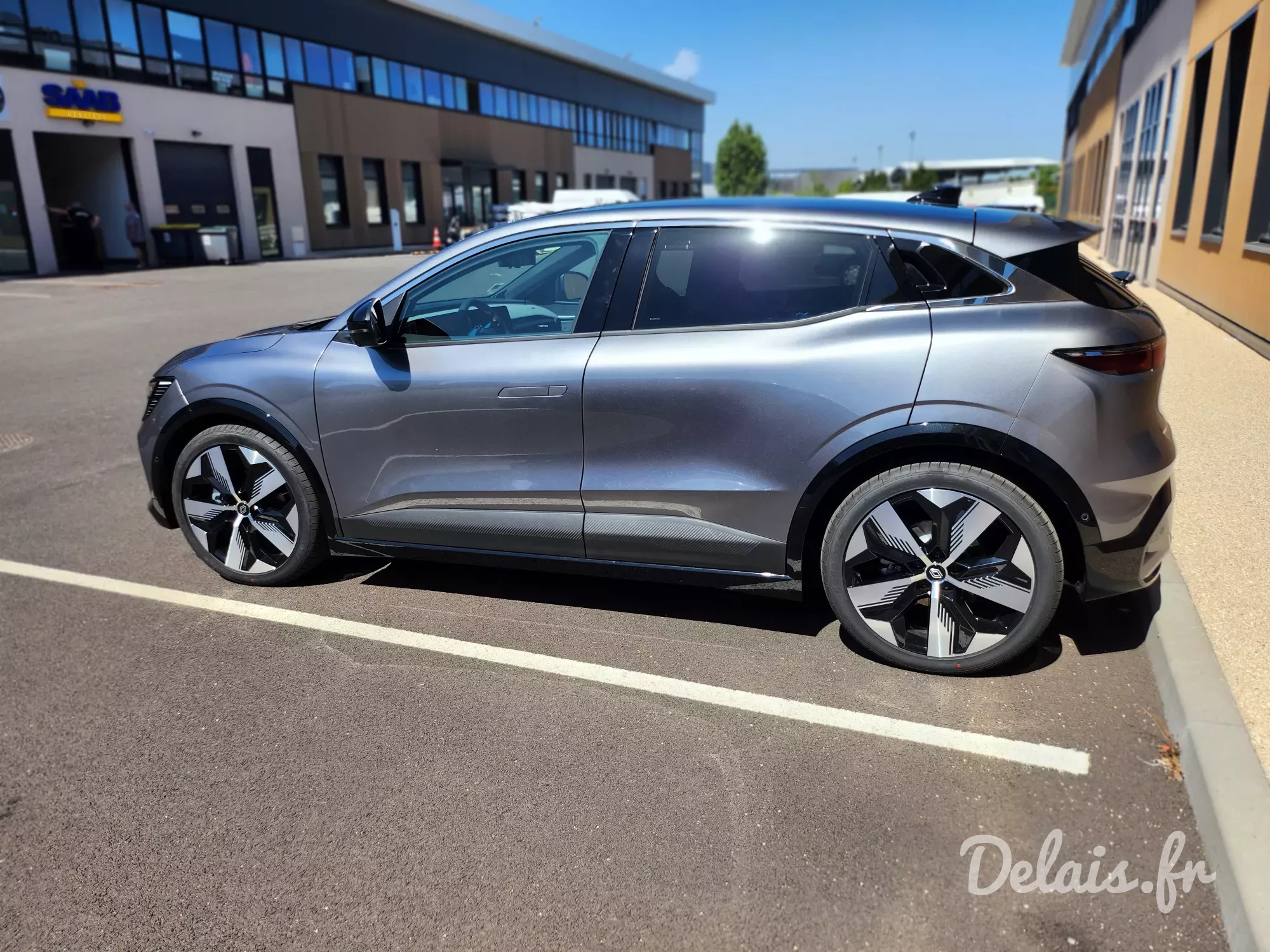 Renault Megane E-Tech Gris Schiste Techno
