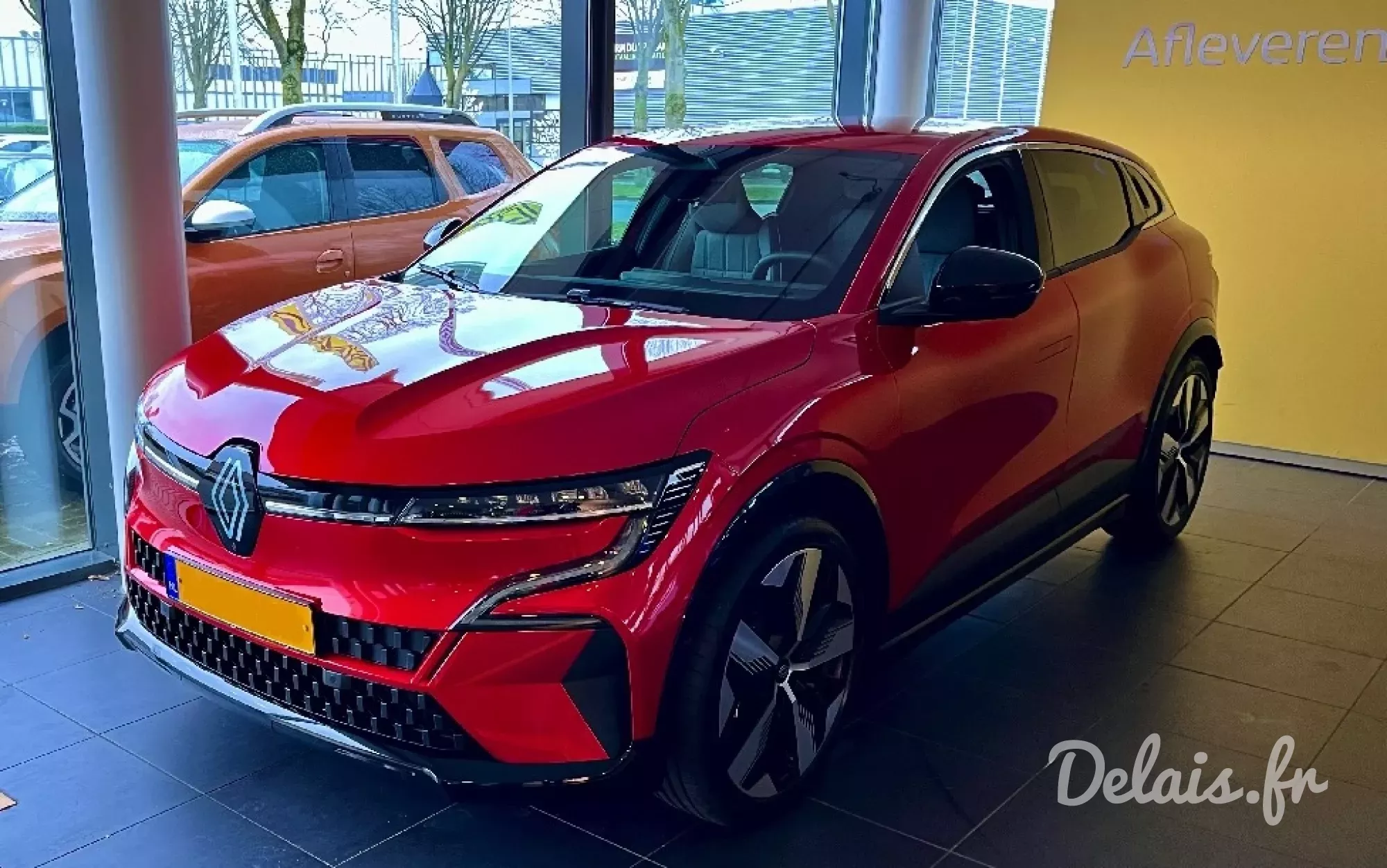 Renault Megane E-Tech Rouge Flamme Techno