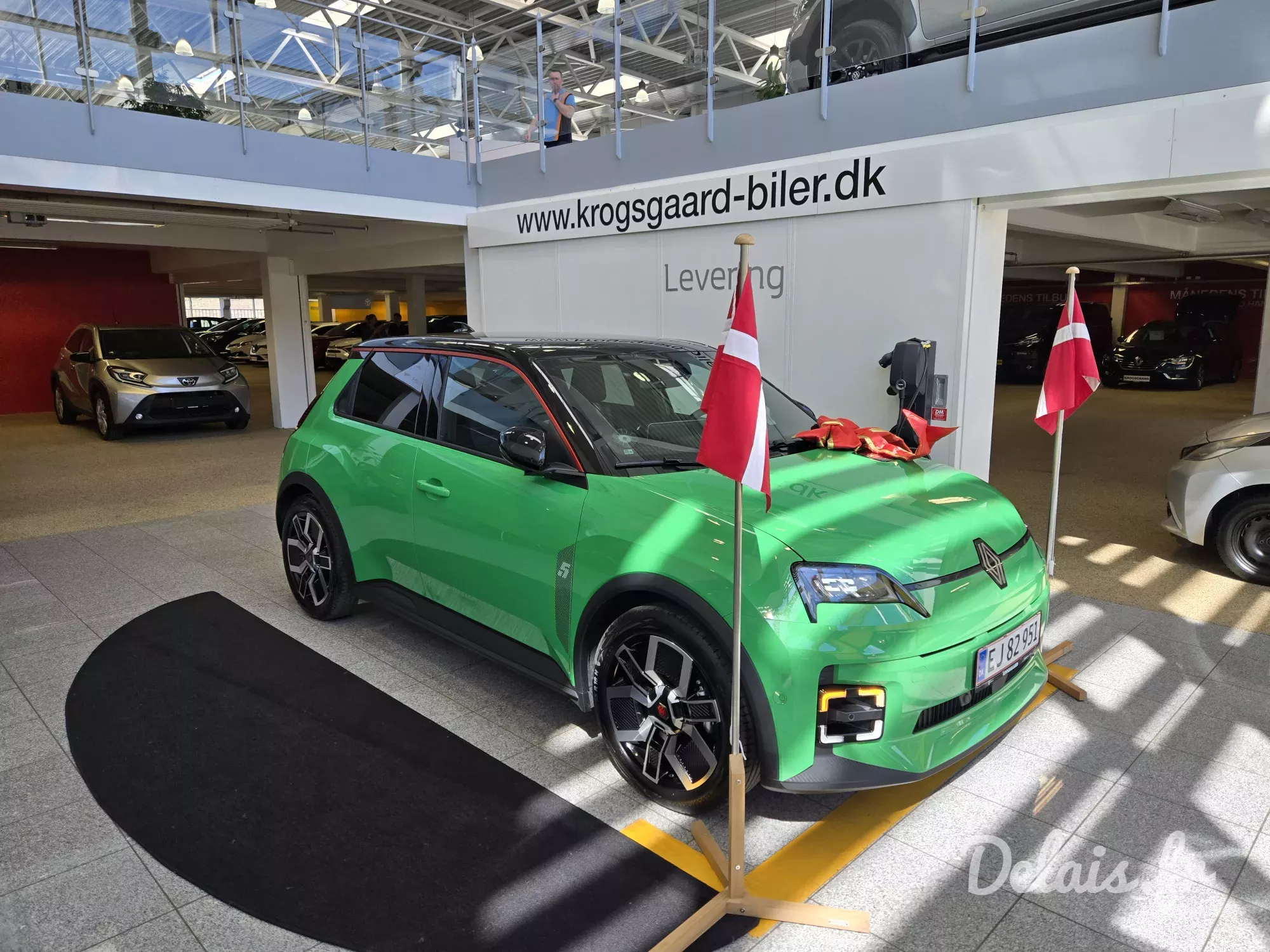 Renault R5 E-Tech Vert Pop Techno