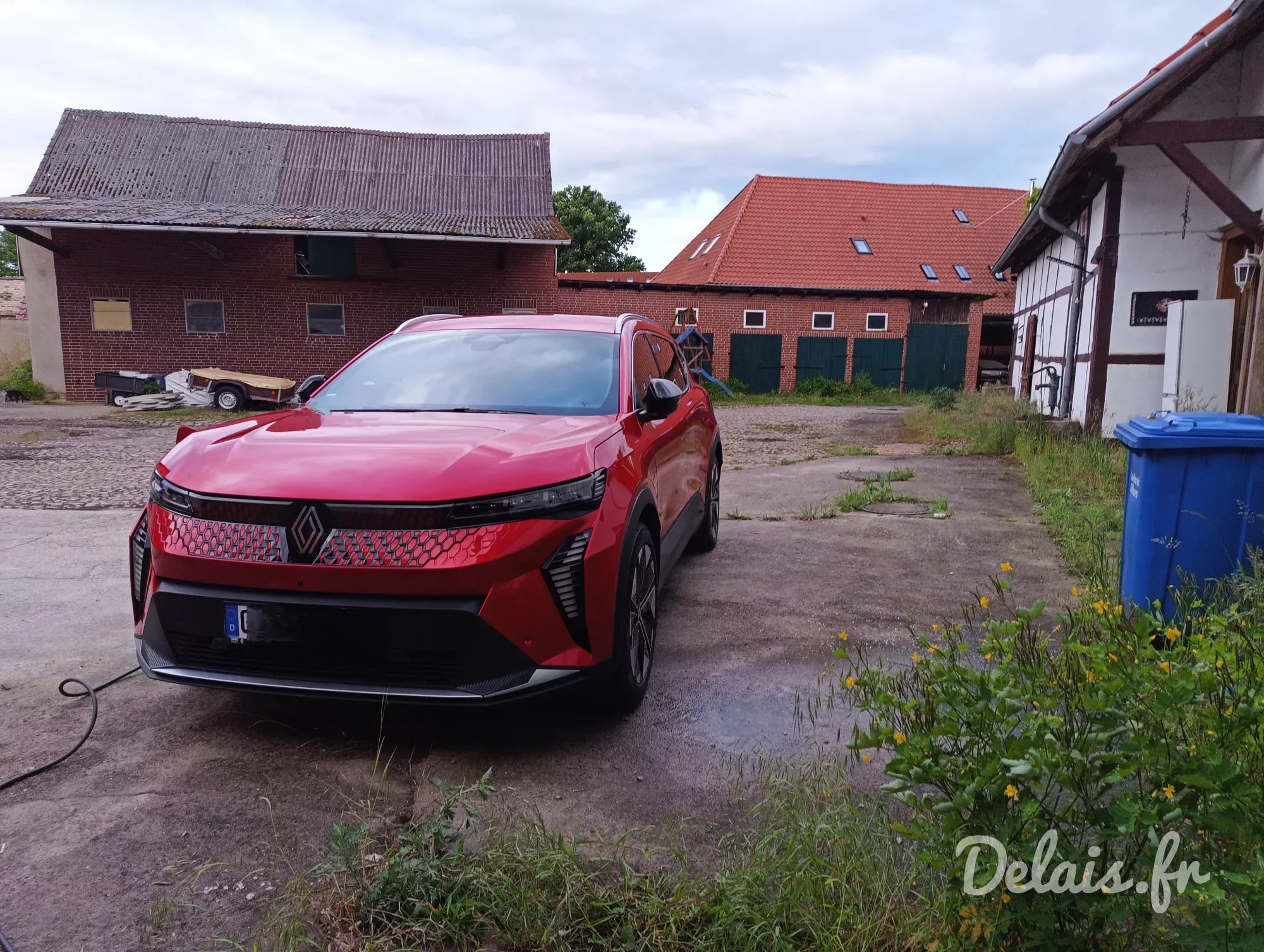 Renault Scenic E-Tech Rouge Flamme Techno