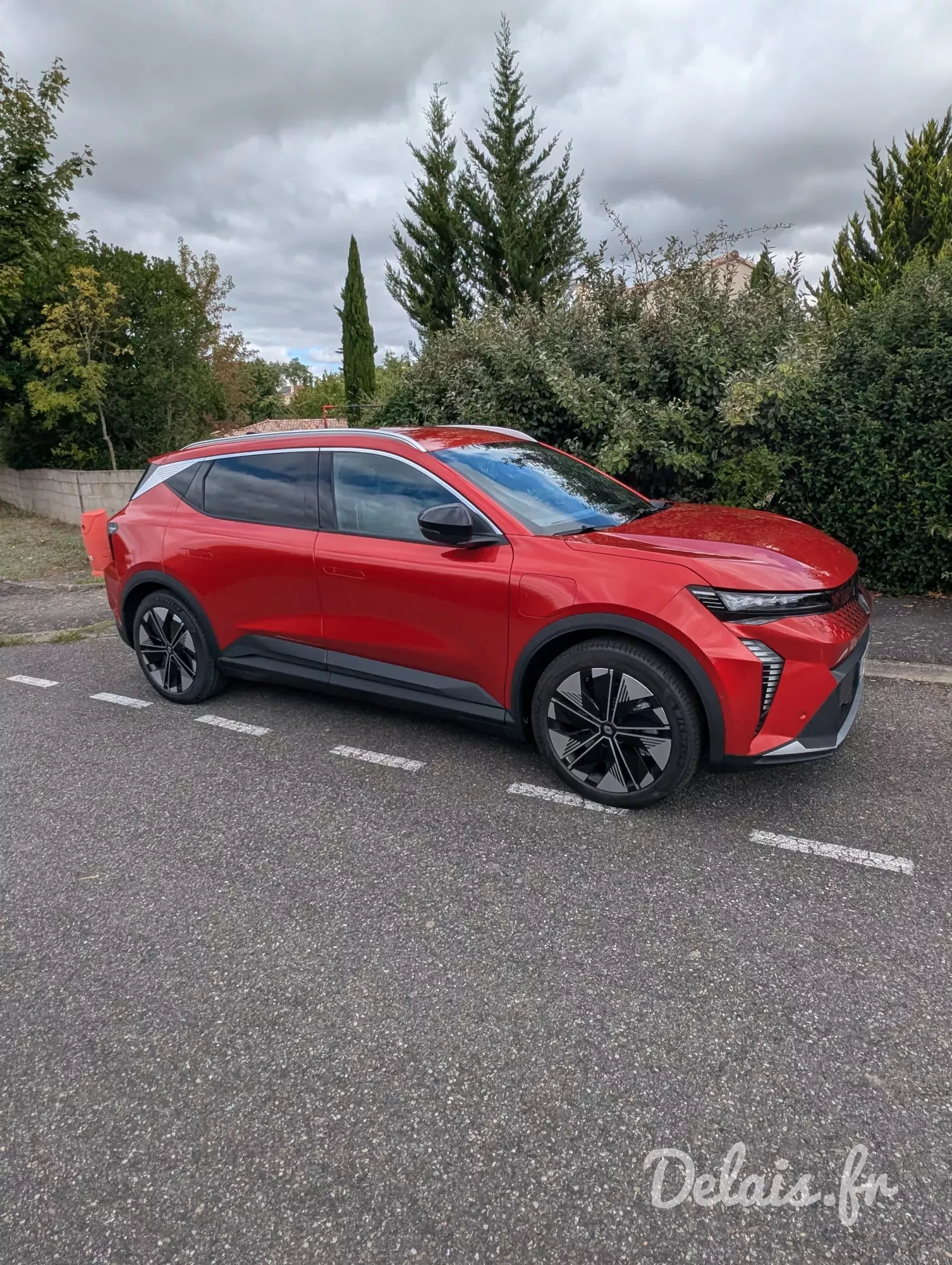 Renault Scenic E-Tech Rouge Flamme Techno