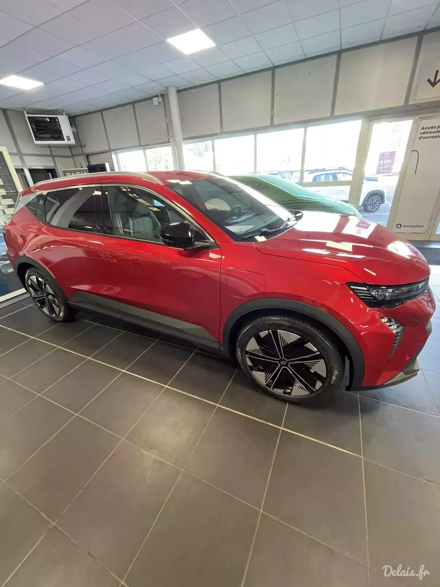Renault Scenic E-Tech Rouge Flamme Techno