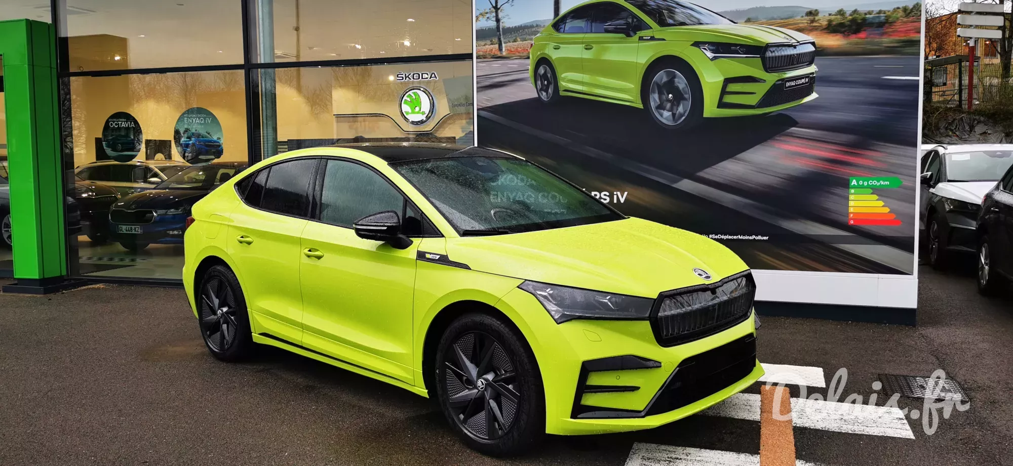 Škoda Enyaq Coupé iV Vert Mamba RS