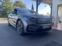 Škoda Enyaq Coupé iV Gris Graphite RS de Rick