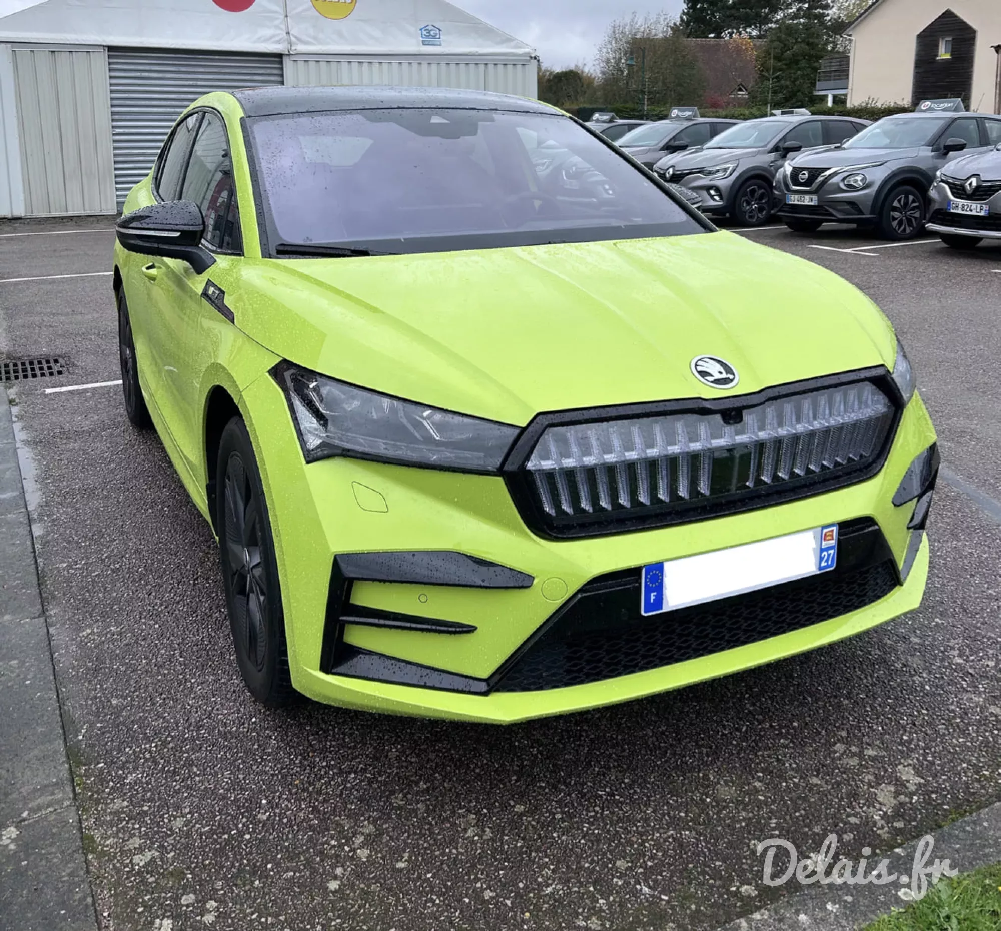 Škoda Enyaq Coupé iV Vert Mamba RS