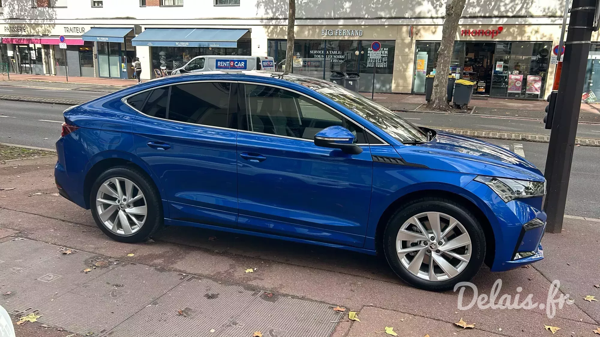 Škoda Enyaq Coupé iV Bleu Racing Version