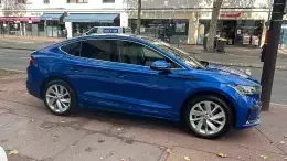 Škoda Enyaq Coupé iV Bleu Racing Version de SevenJey