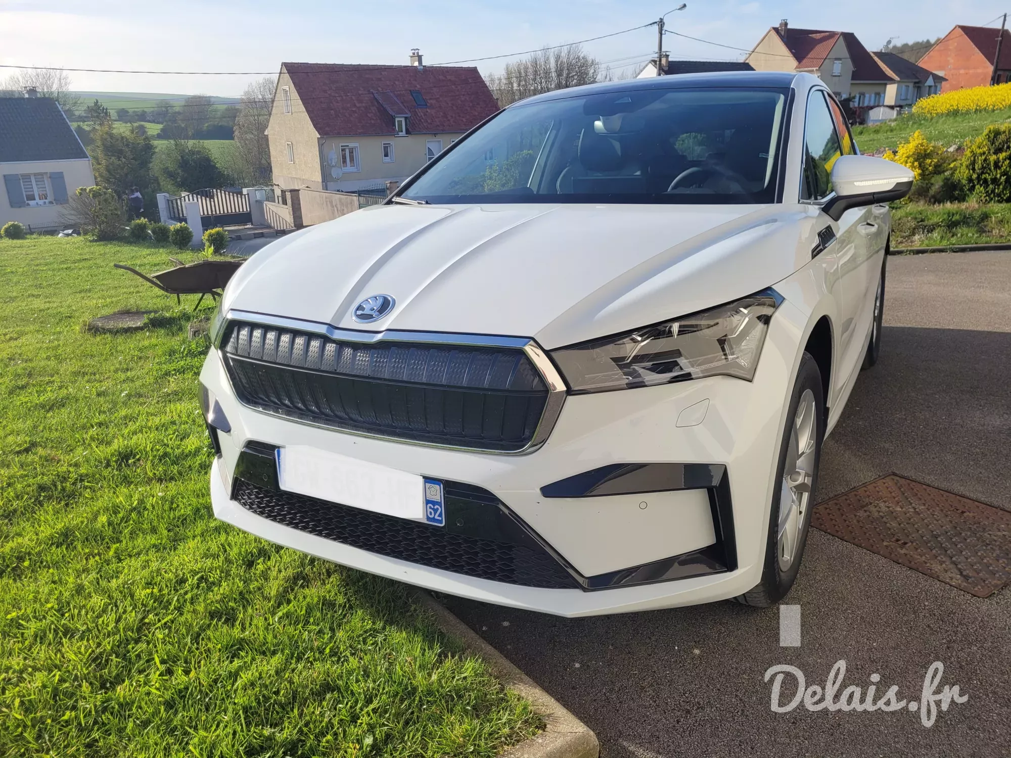 Škoda Enyaq Coupé iV Blanc Lune Version