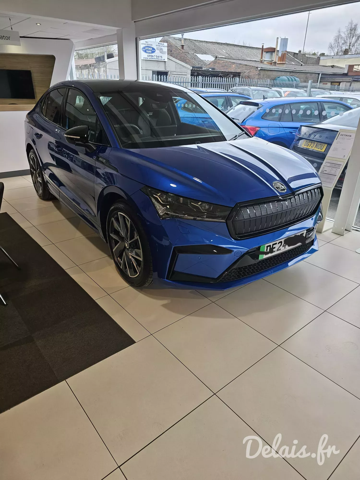 Škoda Enyaq Coupé iV Bleu Energie Sportline
