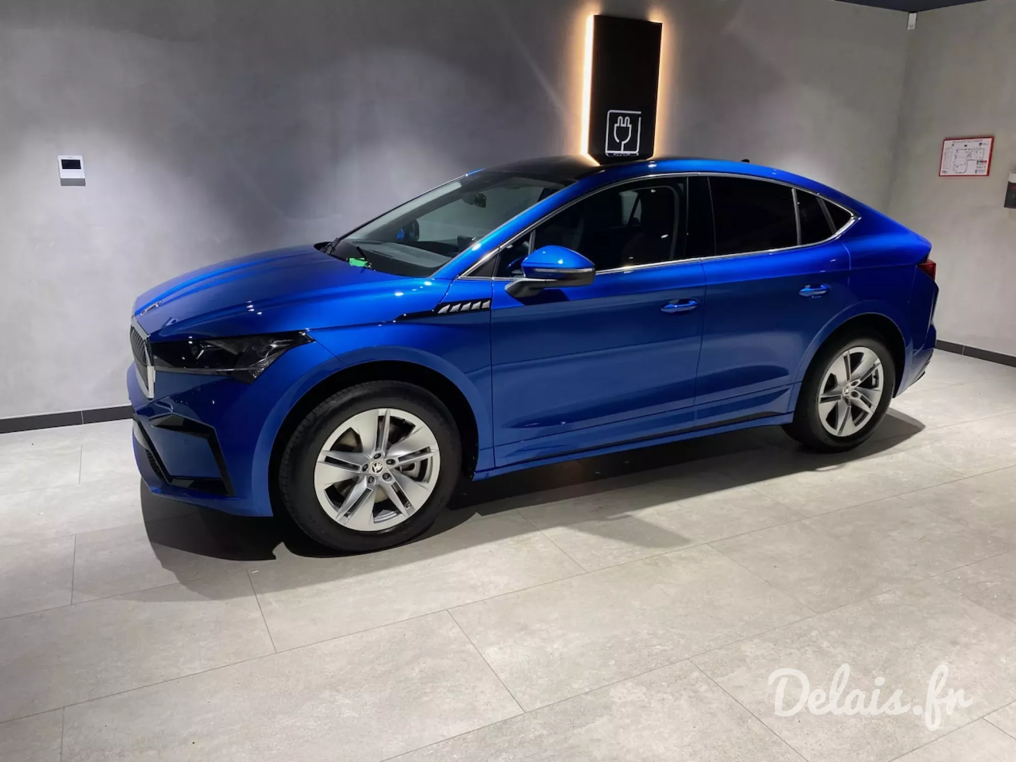Škoda Enyaq Coupé iV Bleu Racing Version