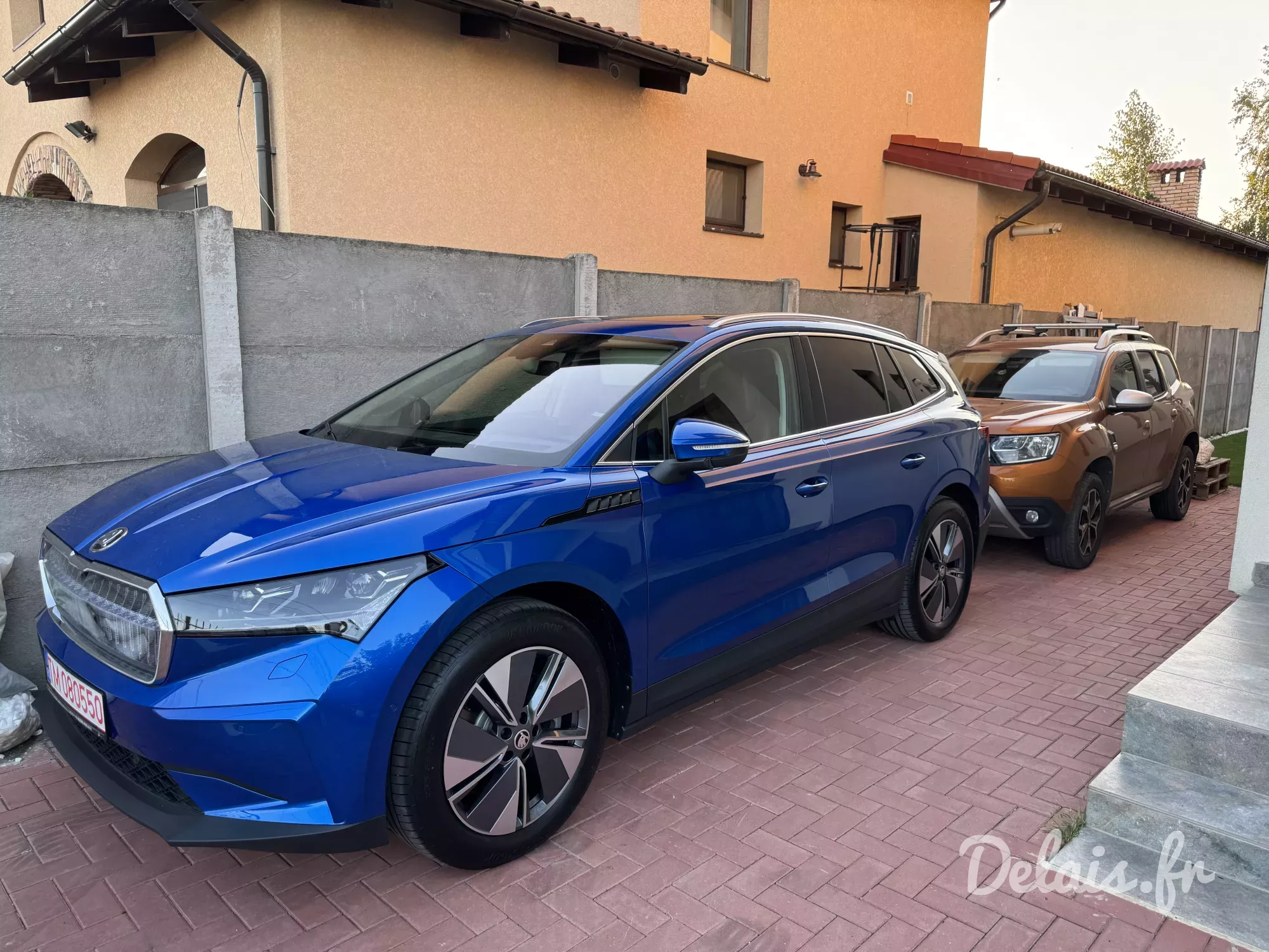 Škoda Enyaq Bleu Racing Version