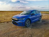 Škoda Enyaq iV Bleu Energie Sportline de Ludo10