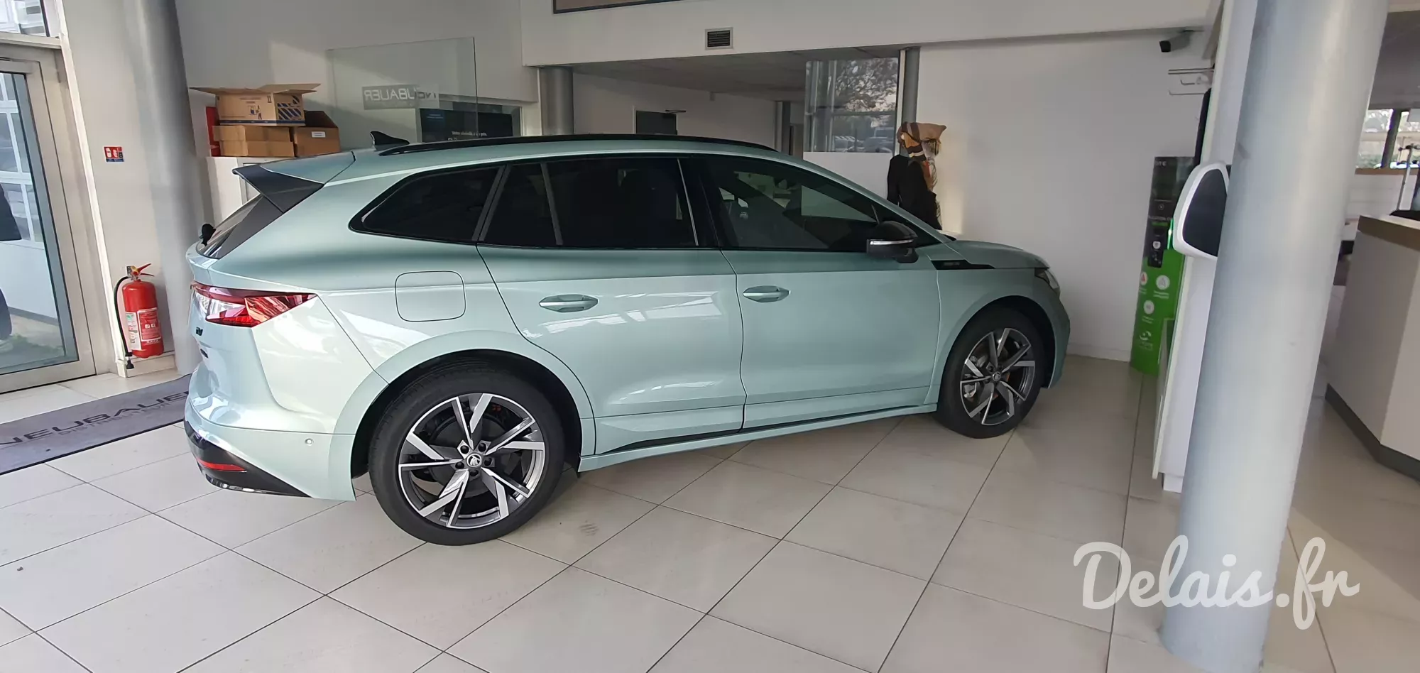 Škoda Enyaq Gris Arctic Sportline