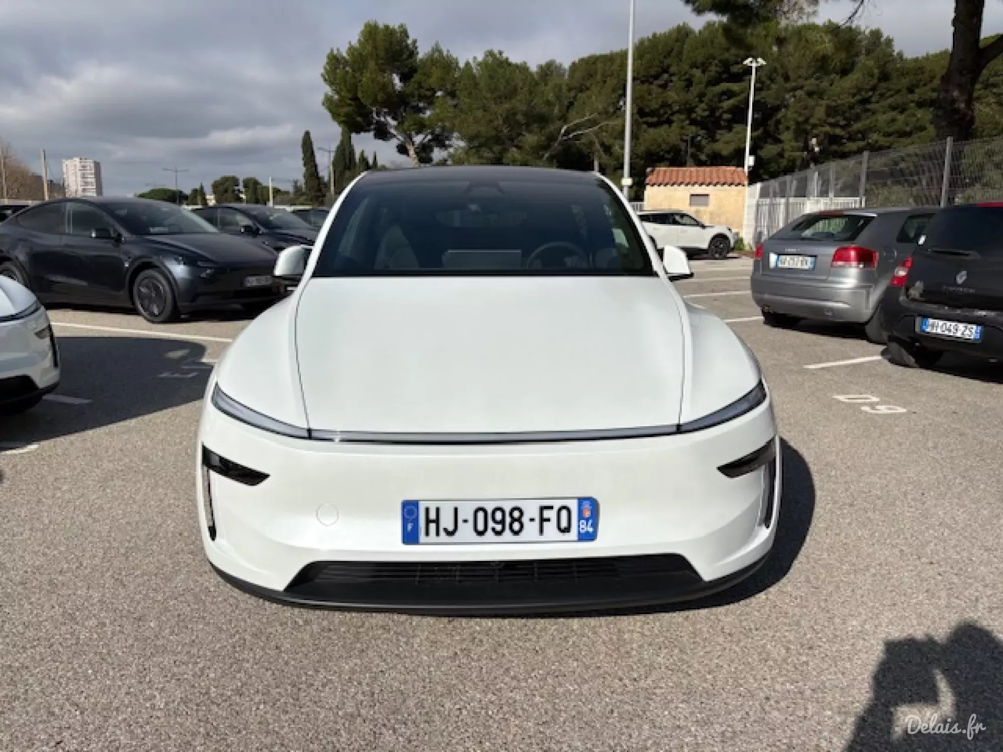 Tesla Model Y Blanc Nacré Grande Autonomie