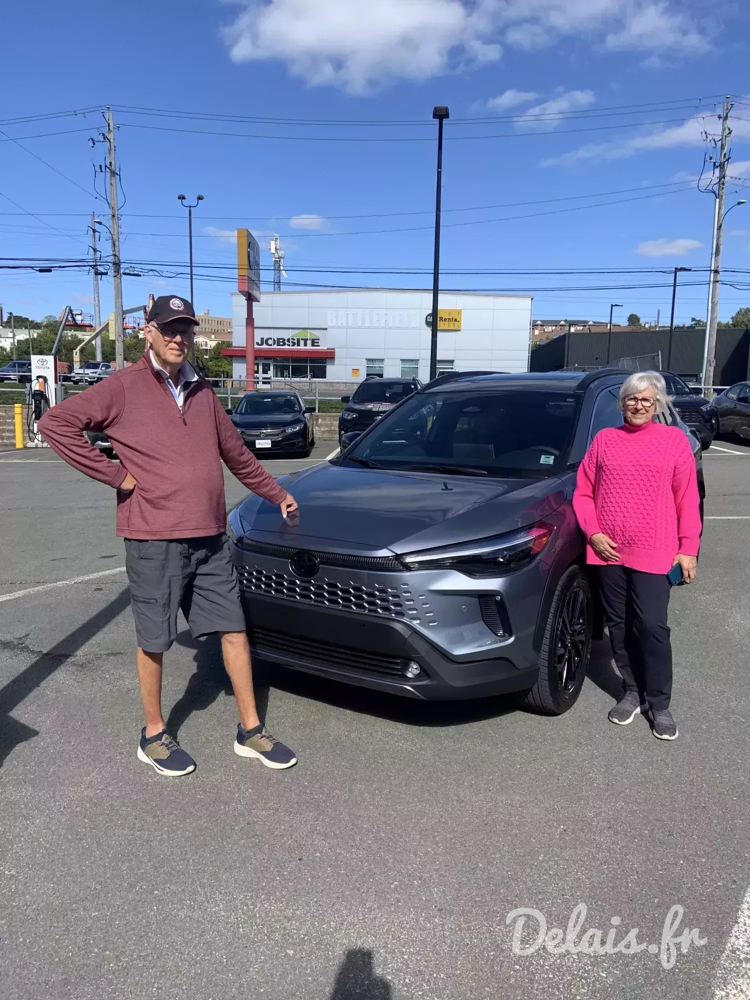 Toyota Corolla Cross Cobalt Blue Premium