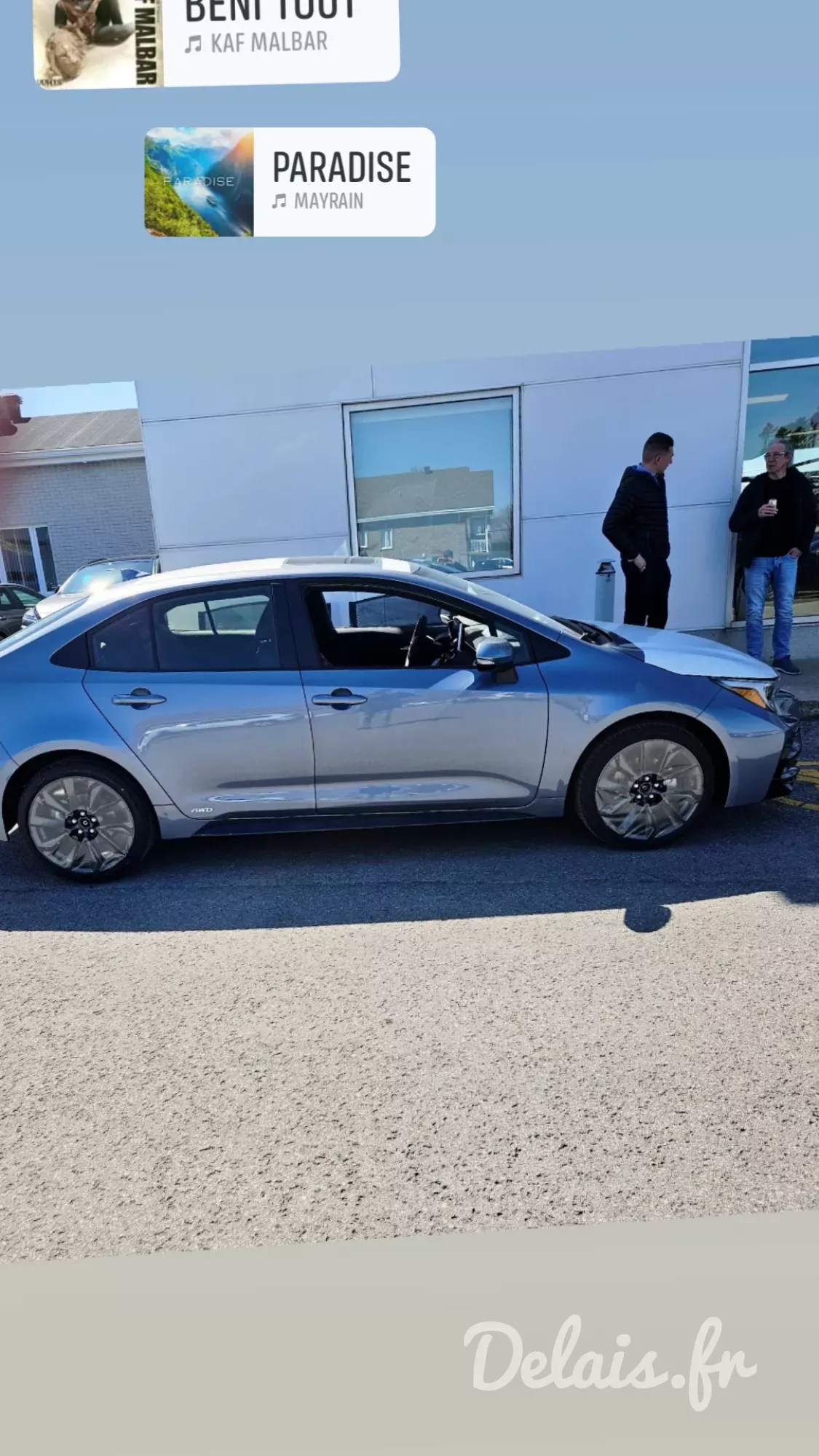Toyota Corolla Gris Argent Dynamic Business