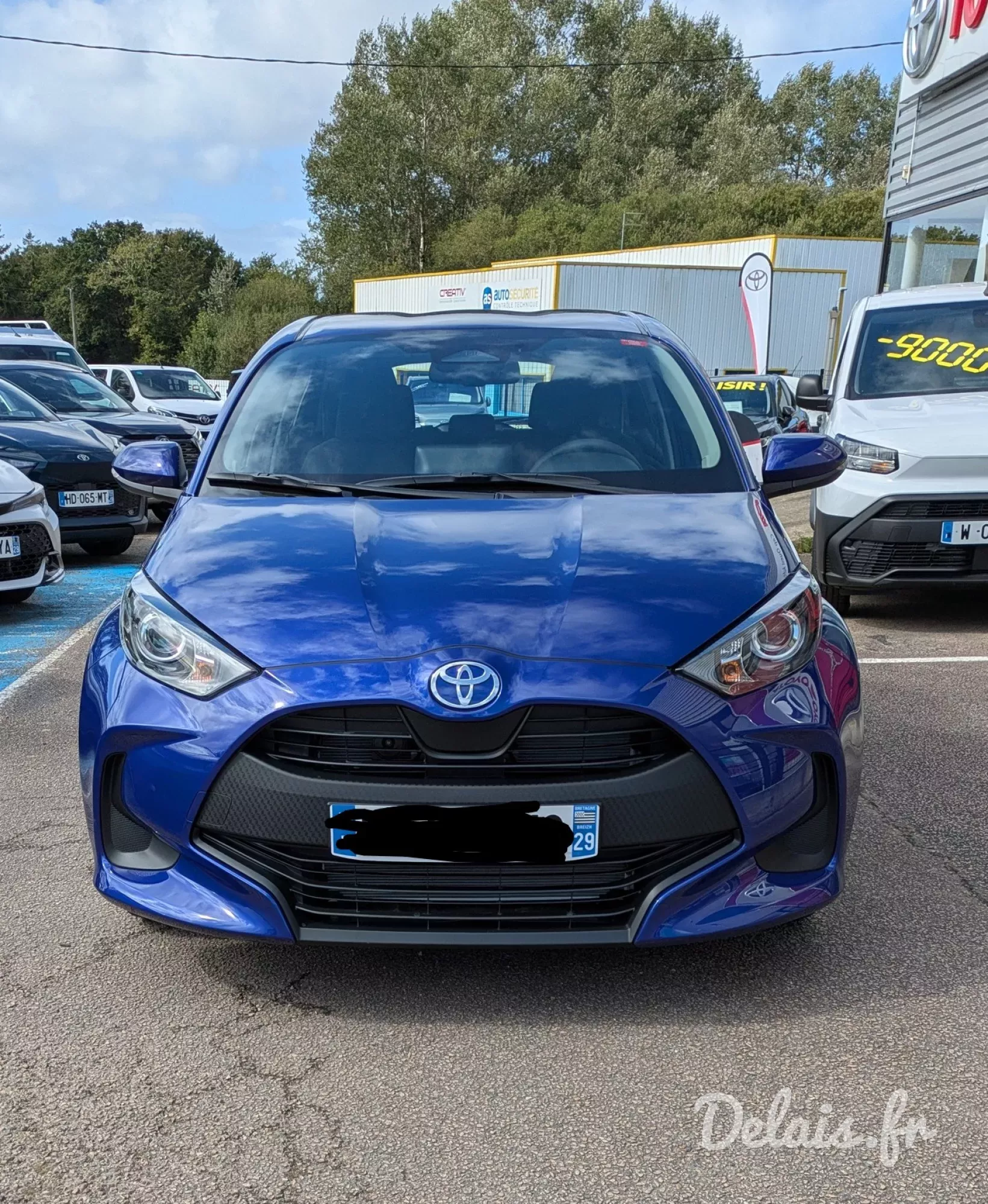 Toyota Yaris Bleu Genièvre Dynamic