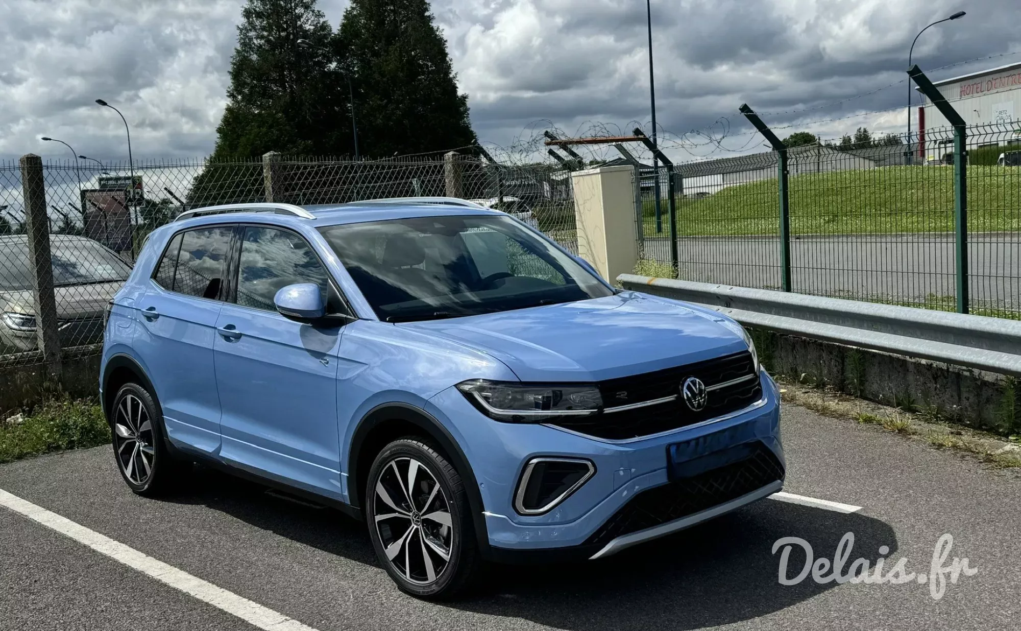 Volkswagen T-Cross Bleu Clair R-Line Tech